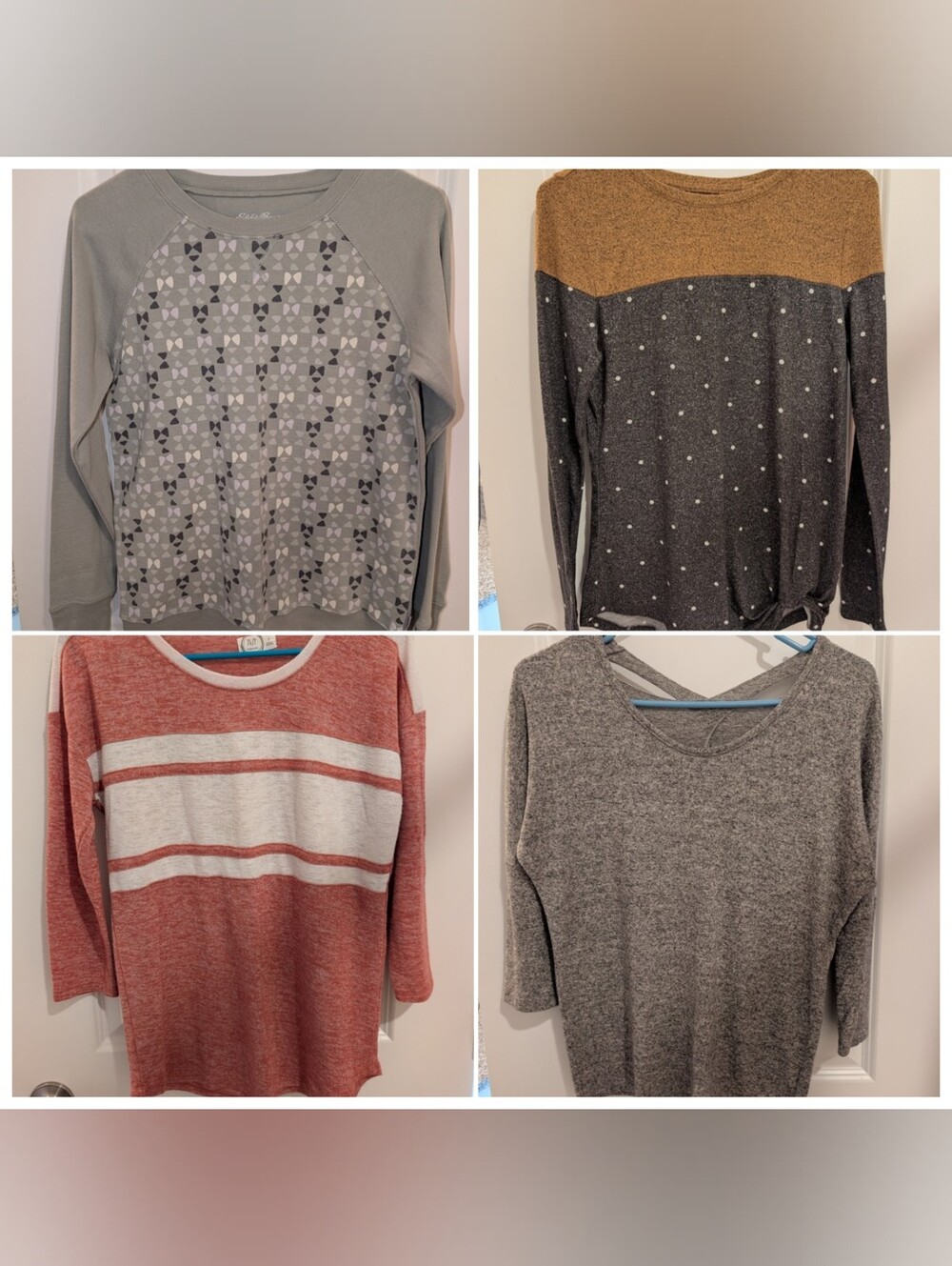BUNDLE - 4 Women's Shirts (Eddie Bauer, Maurices)